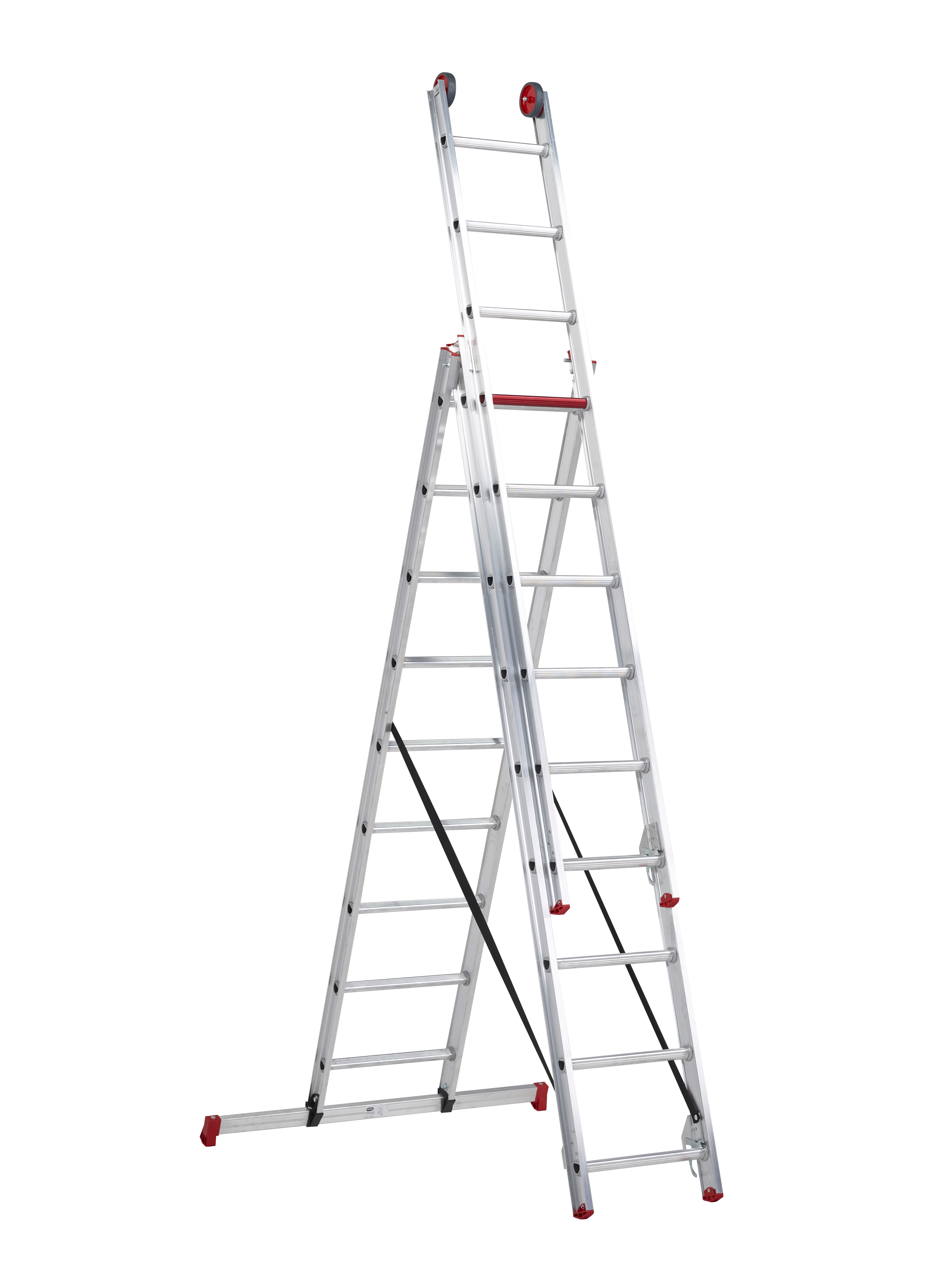 Altrex 108519 Uniwersalna 3-częściowa drabina reformowana AR 3060 3 x 9