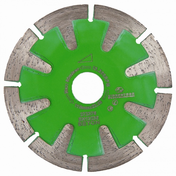 Eibenstock 12.323.03 Tarcza diamentowa 115 mm - do cięcia krzywizn Otwór 22,2 mm