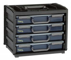 Raaco 136242 HandyBox + 2 x PSC4-15 i 2 x PSC4-17 Pudełka asortymentowe