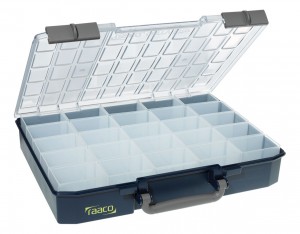 Raaco 136327 Carry-Lite 80 5x10-25 skrzynka asortymentowa z 25 tacami
