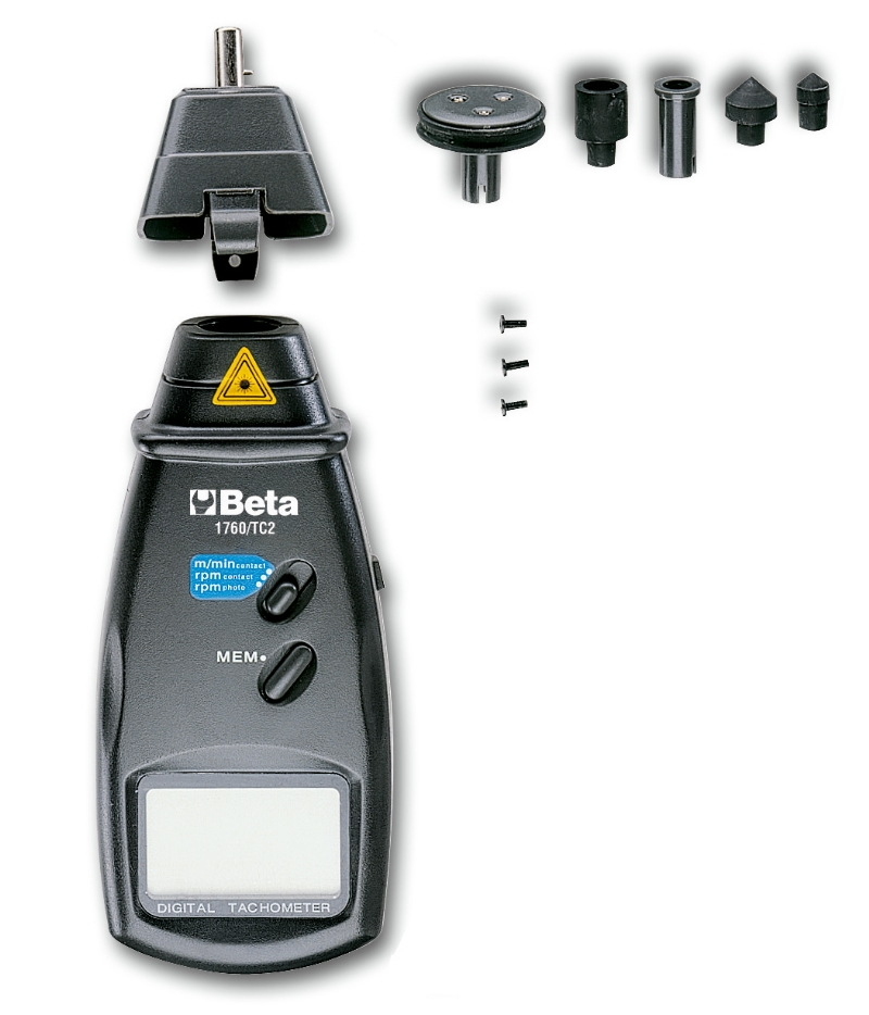 Beta 017600161 Tachometr cyfrowy 1760/Tc2 230 L mm
