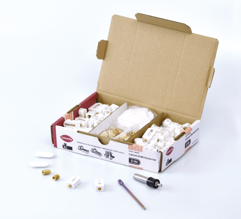 Lamello 186306 Zestaw startowy Cabineo 8 M6