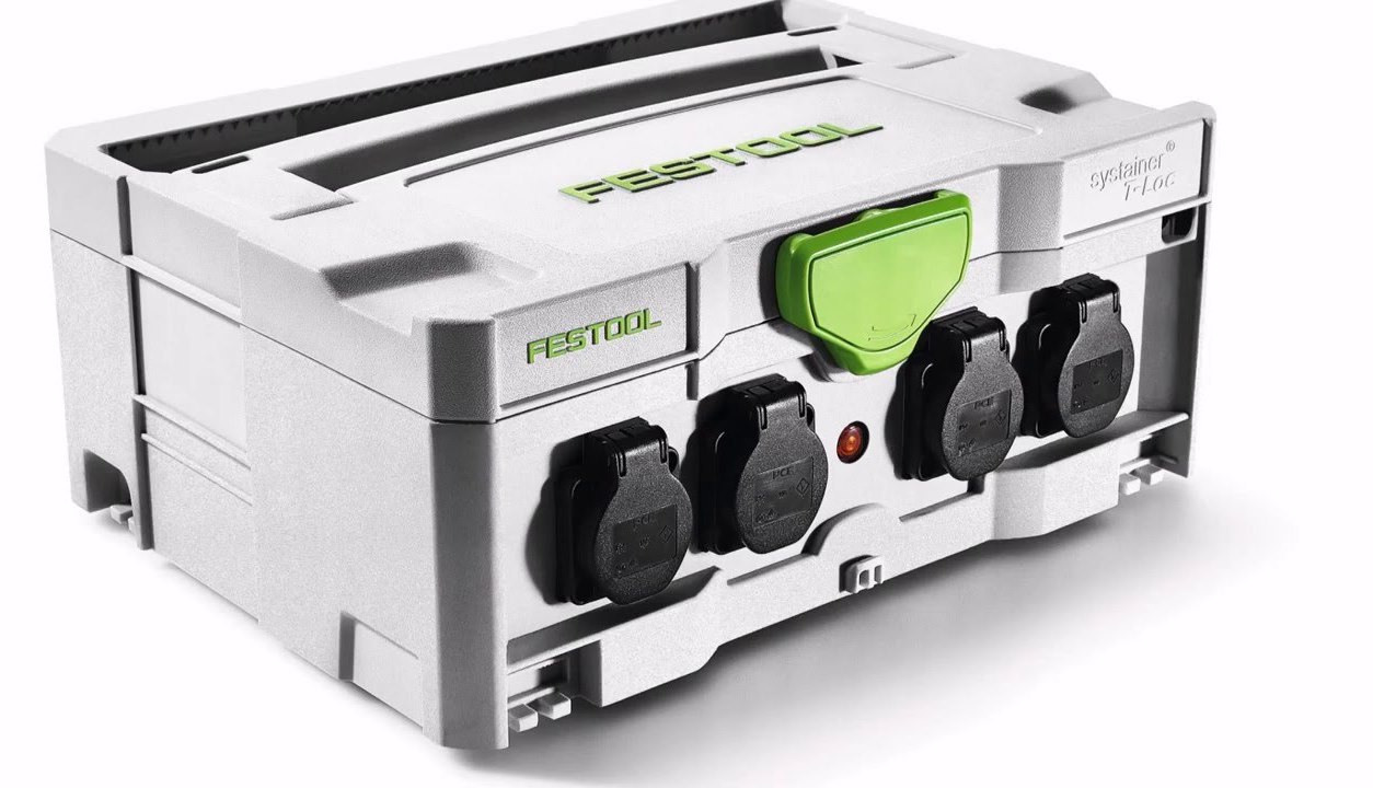 Festool Akcesoria 200231 SYS-PowerHub SYS-PH 10-metrowy przedłużacz z 5 gniazdami w systainerze