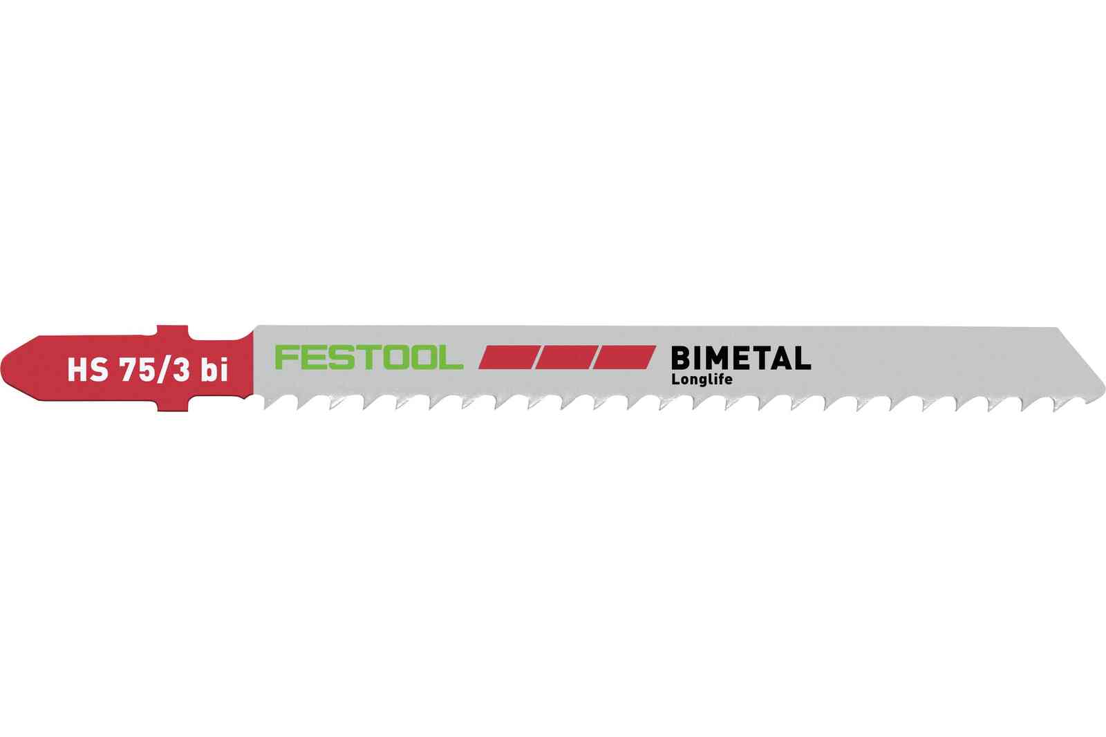 Festool Akcesoria 204336 Brzeszczot do wyrzynarki PLASTICS SOLID MATERIAL HS 75/3 BI/5 - 5 sztuk
