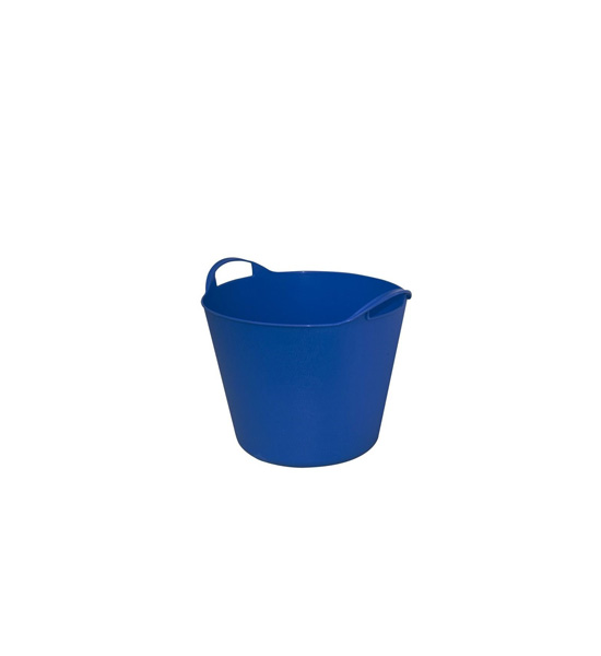 Little Jumbo 205002 Elastyczne wiadro budowlane Flexbag niebieskie 43 litry