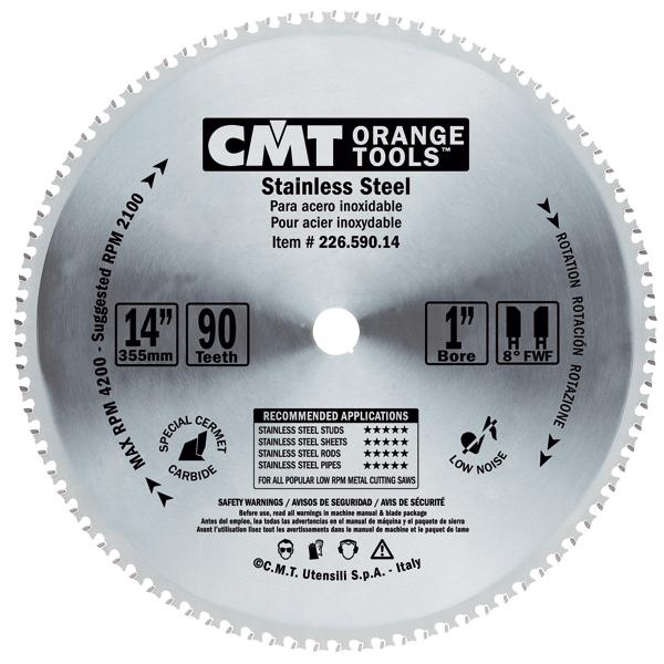 CMT 226.548.07M Brzeszczot do cięcia na sucho stali nierdzewnej 190 x 30 x 48T