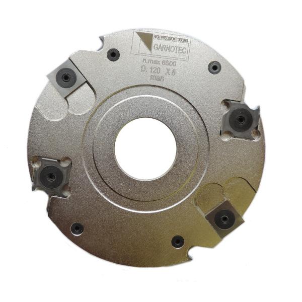 GRN Tools 240.050.05M Frez do rowków z ostrzami WPL 120 mm