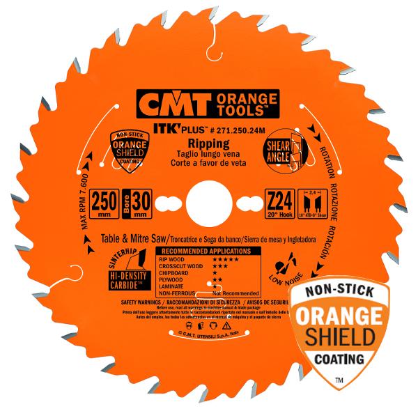 CMT 271.165.24M Ultra cienki brzeszczot do piły falistej 165 x 30 x 24T