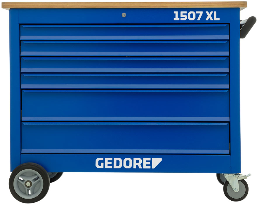 Gedore 3127796 1507 XL 40200 Mobilny stół warsztatowy 6 szuflad