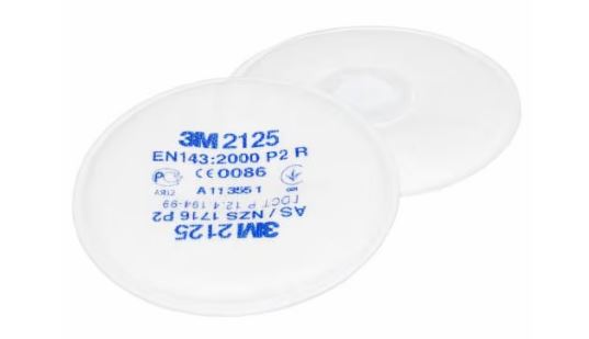 3M 1.21.30.212.50 D2125 Filtr cząstek stałych, P2 R 40 par
