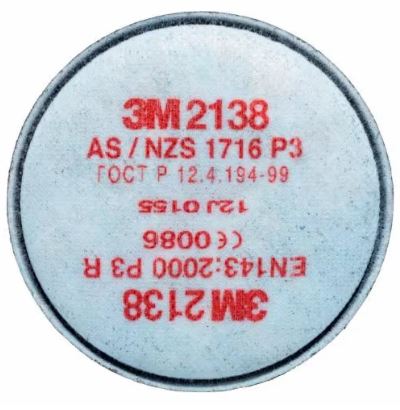 3M 1.21.39.021.38  Filtr cząstek stałych P3 R 2138