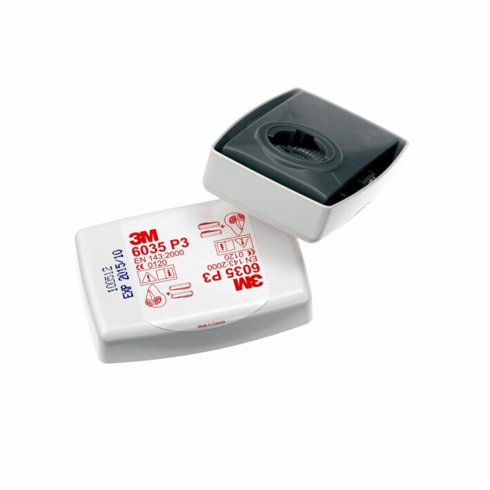 3M 1.21.30.603.50 6035 Filtr cząstek stałych, para P3 R