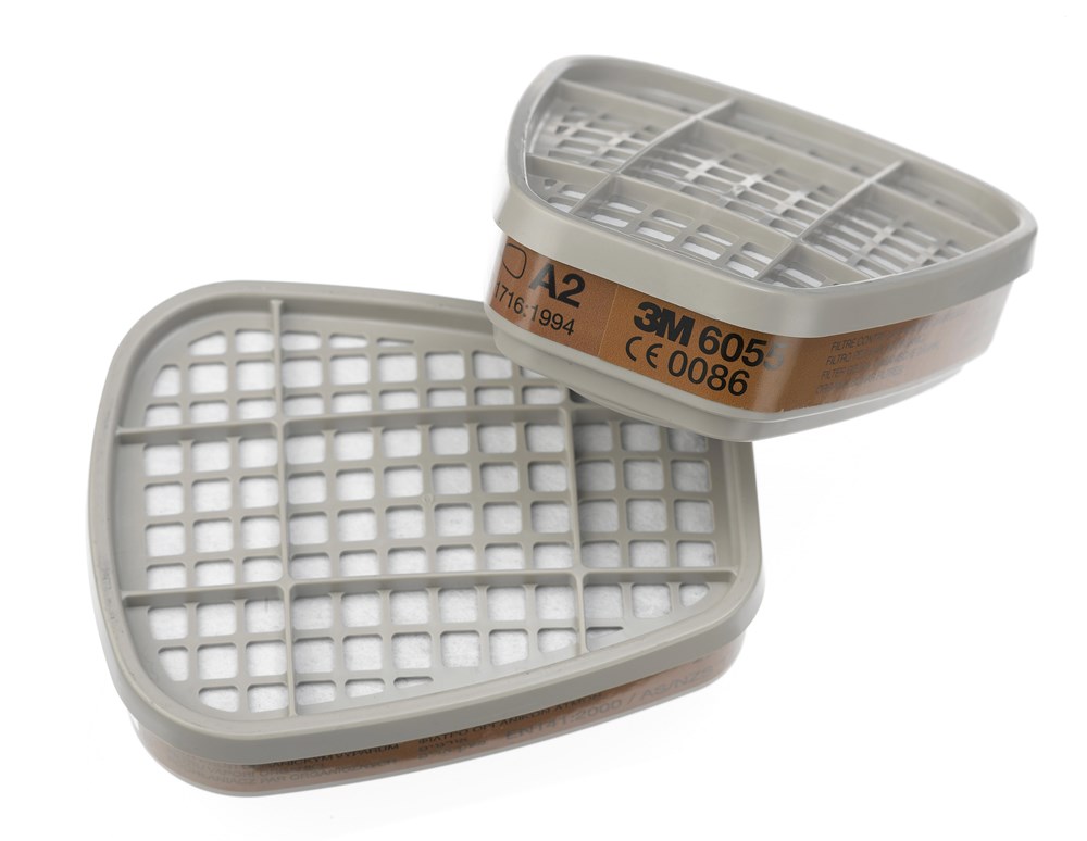 3M 1.21.36.055.00 6055 Filtr gazu i oparów A2