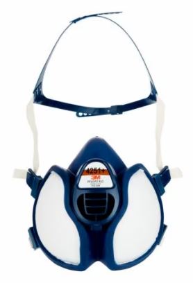 3M 1.21.15.425.15 4251+ Maska przeciwpyłowa do malowania natryskowego A1P2 1 szt.