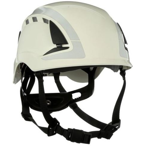 3M 7.21.13.501.00 X5001V-CE Kask ochronny SecureFit™ biały 4 szt.
