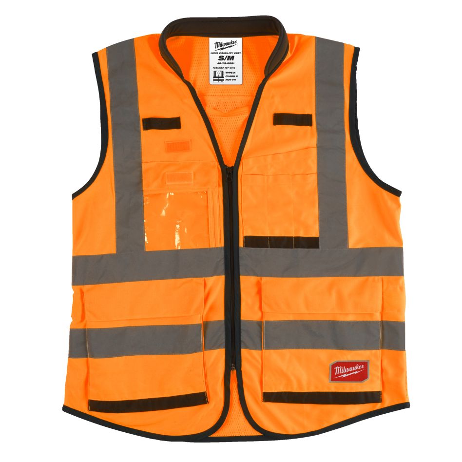 Milwaukee Akcesoria 4932471898 Kurtka ochronna hi-vis klasy premium 2 pomarańczowa - S/M - 1 szt.