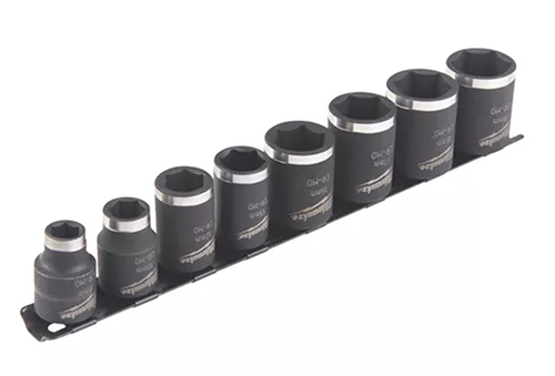 Milwaukee Akcesoria 4932478288 Zestaw nasadek SHOCKWAVE IMPACT DUTY ⅜″ krótkich - 8 szt. (8, 10, 12, 13, 16, 17, 18, 19 mm)