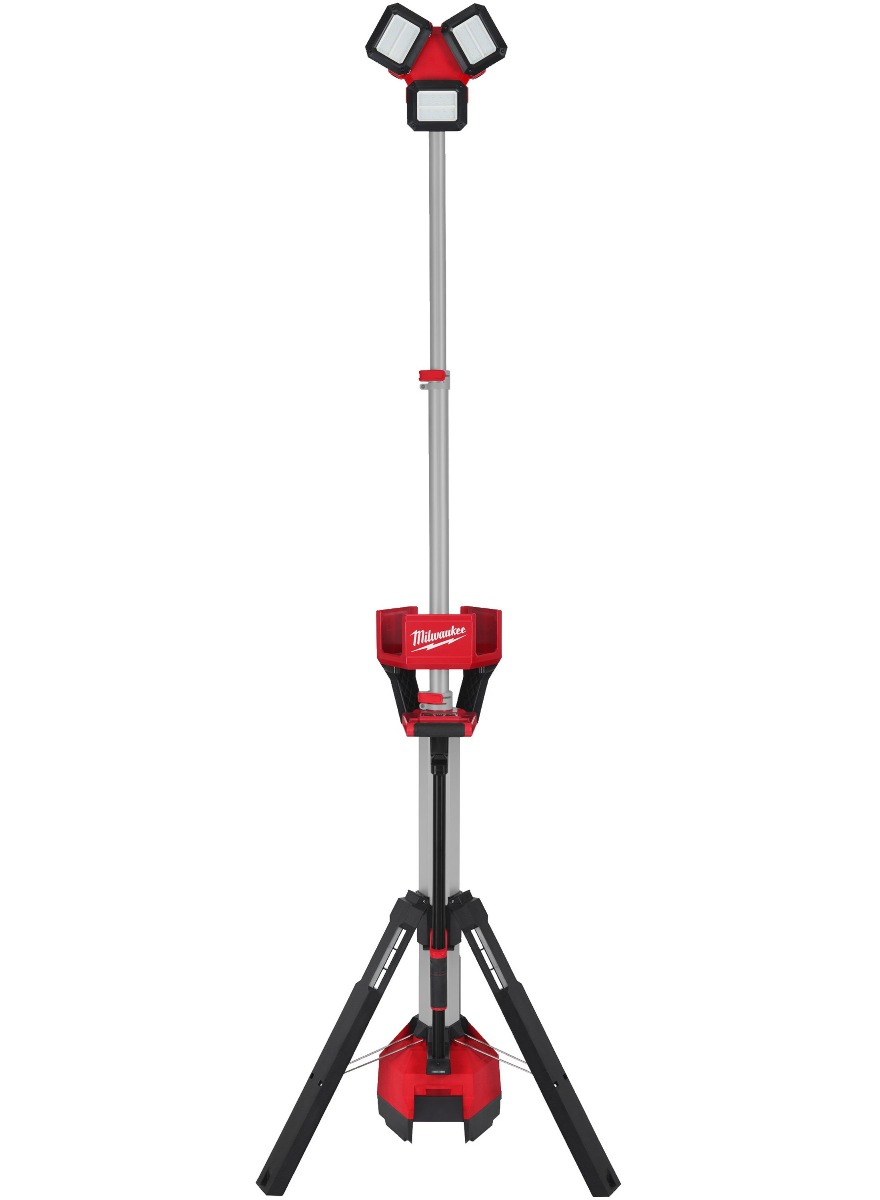 Milwaukee 4933478116 M18 HOSALC-0 M18 Mocna lampa stojąca z ładowarką, bez akumulatora i walizki