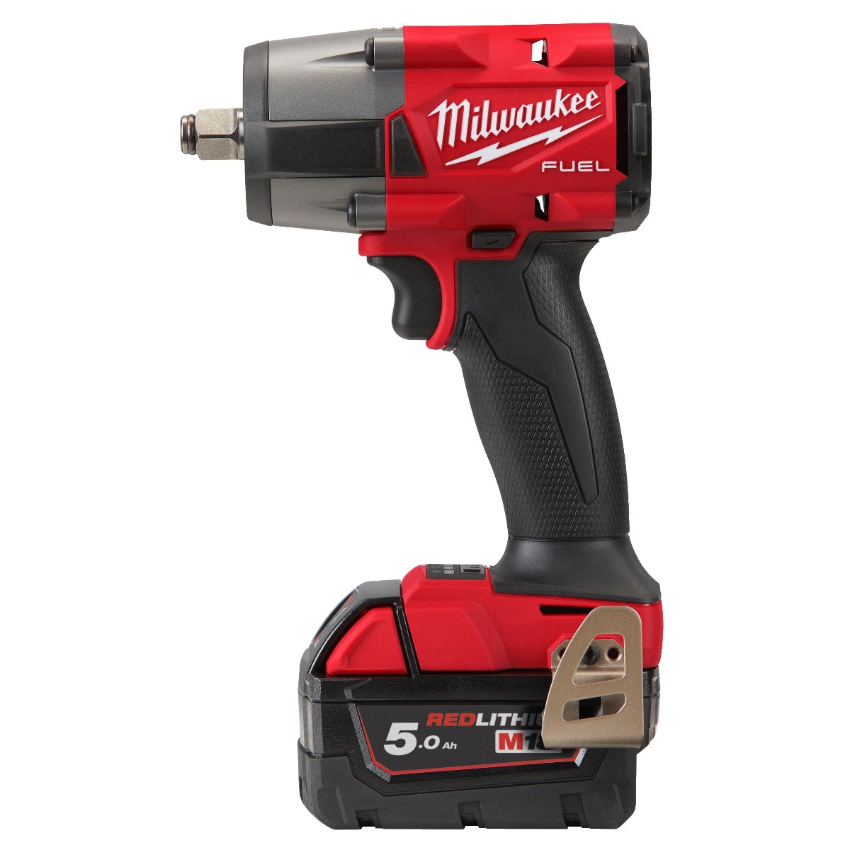 Milwaukee 4933478450 M18 FMTIW2F12-502X Klucz udarowy 1/2" Fuel Accu z pierścieniem ciernym 18V 5.0Ah Red Li-Ion