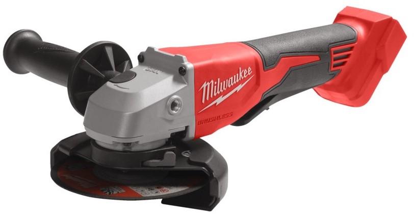 Milwaukee 4933492645 M18 BLSAG125XPD-0 Szlifierka kątowa Accu z przełącznikiem łopatkowym 18 V bez akumulatorów i ładowarki