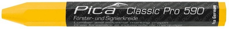 Pica PI59044 590/44 Kreda żółta 12 sztuk