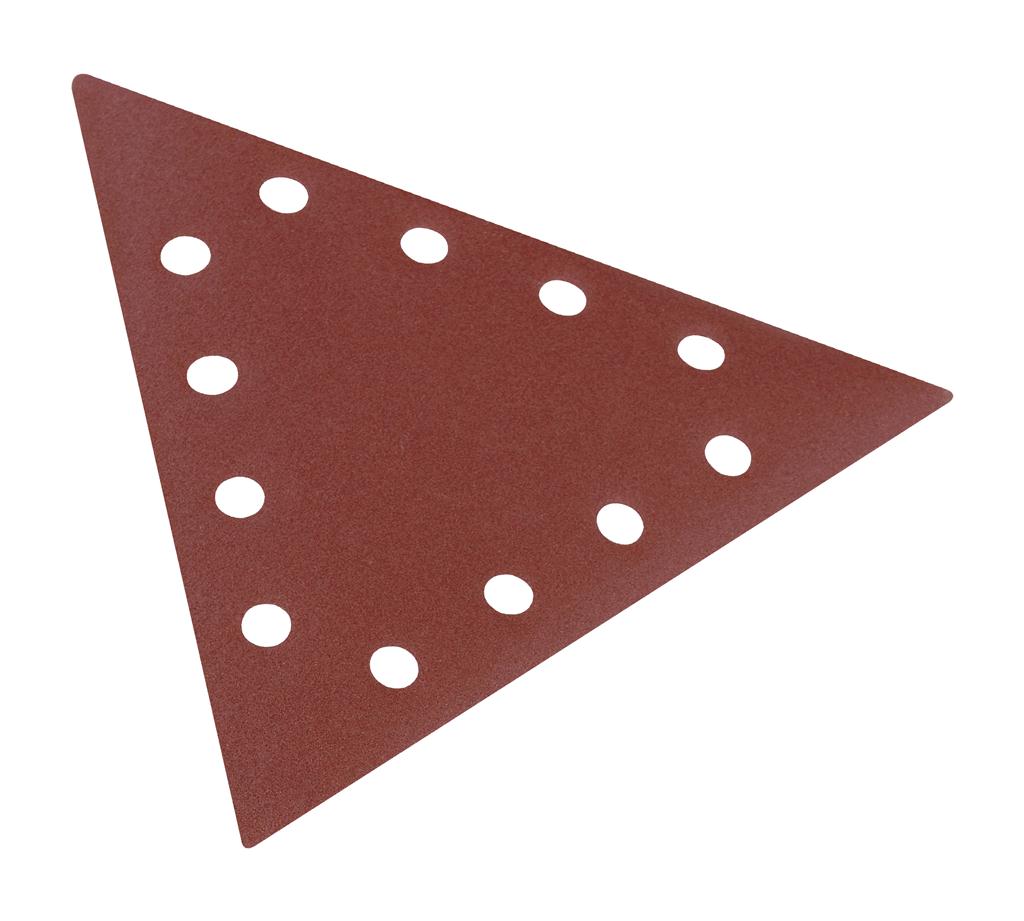 Scheppach 7903800602 Papier ścierny trójkątny K100 10 szt.