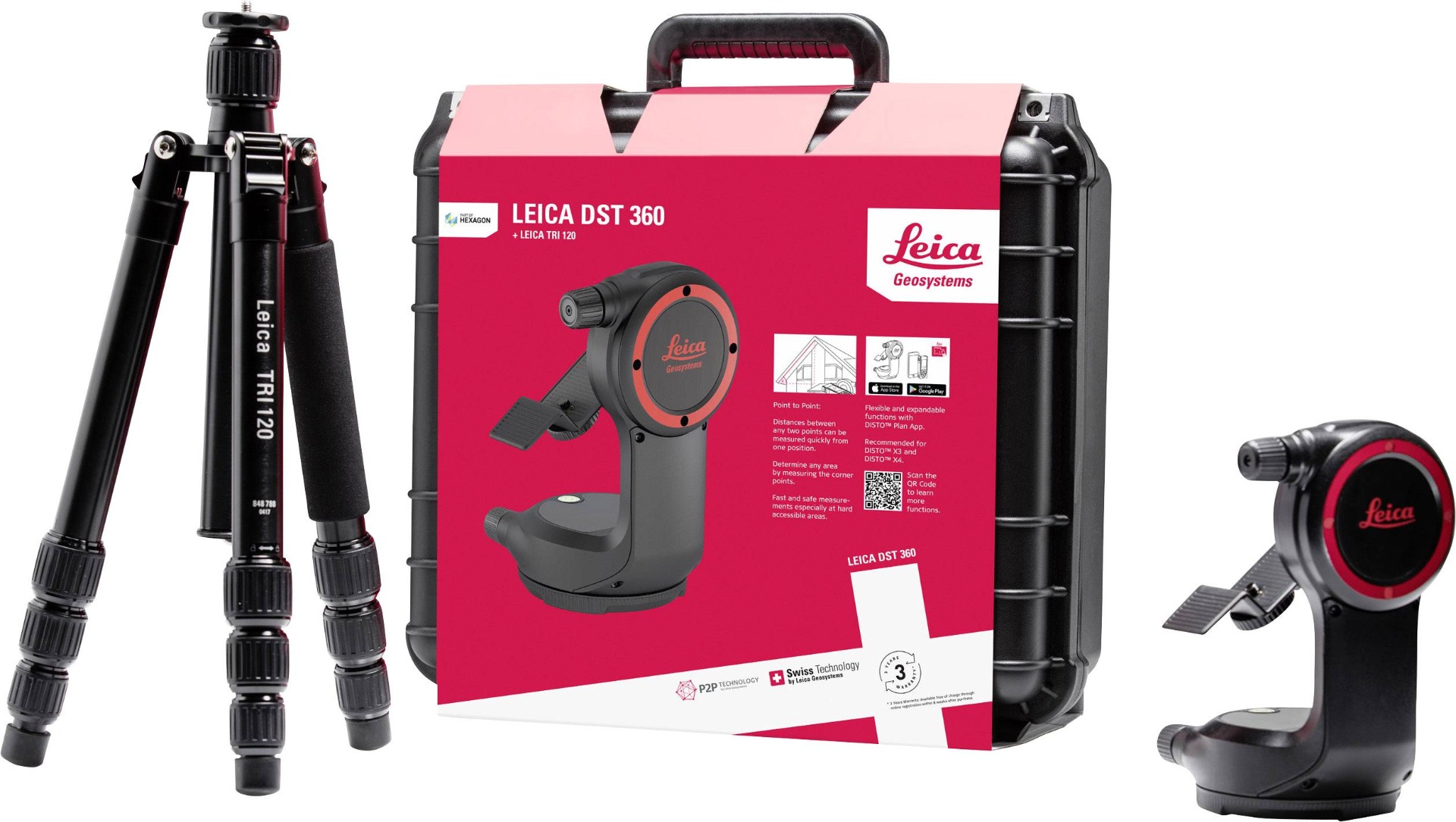 Leica 848783 Adapter DST 360 wraz ze statywem i futerałem