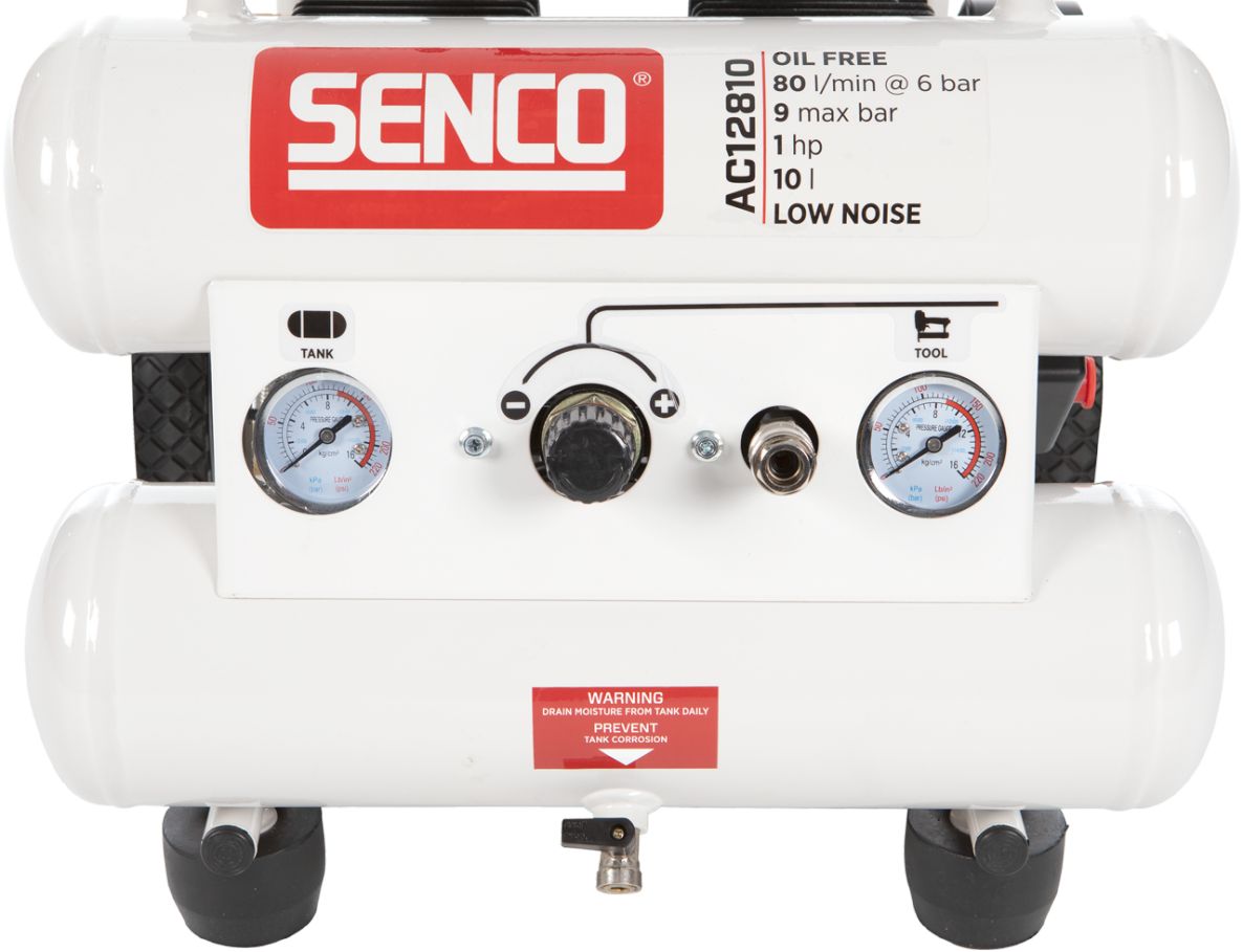 Senco AFN0026 AC12810 Bezolejowa cicha sprężarka
