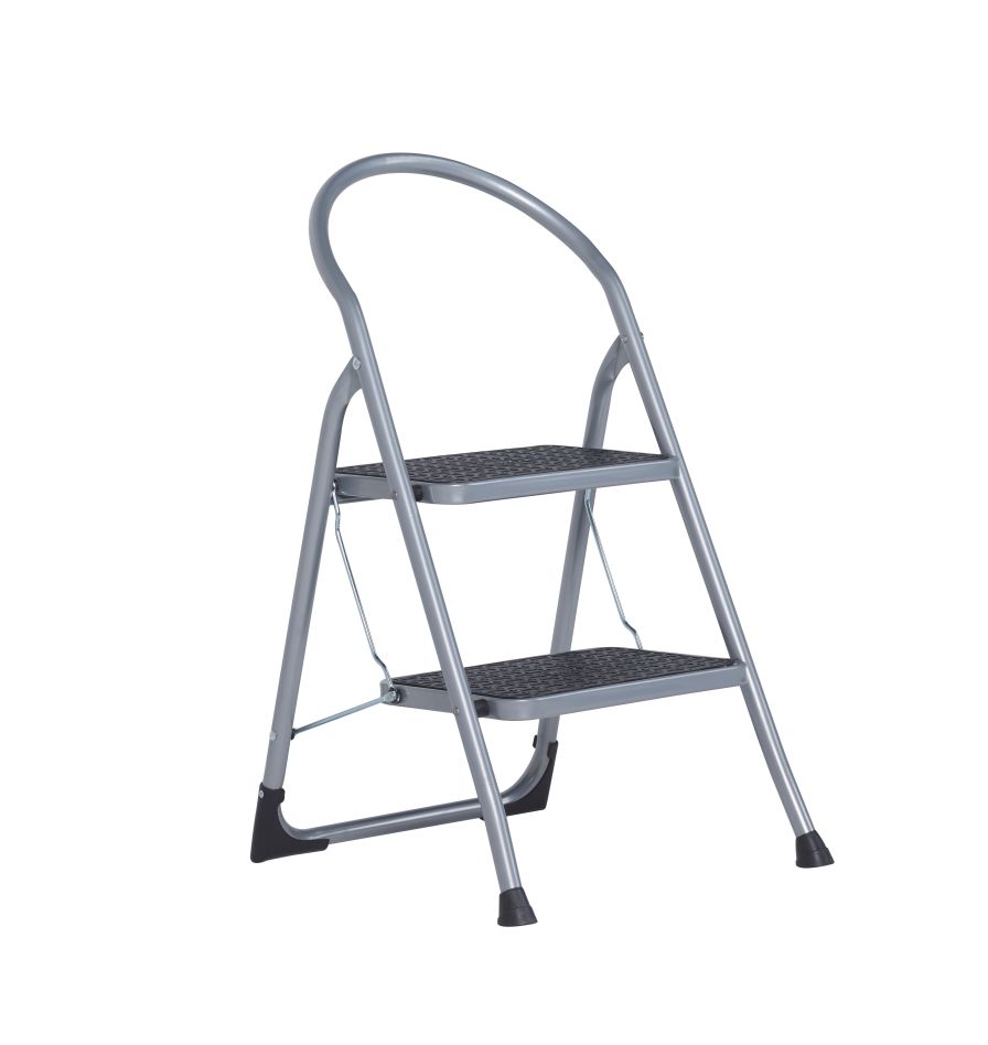 Altrex 500949 Drabina domowa Cromato 2-stopniowa srebrna