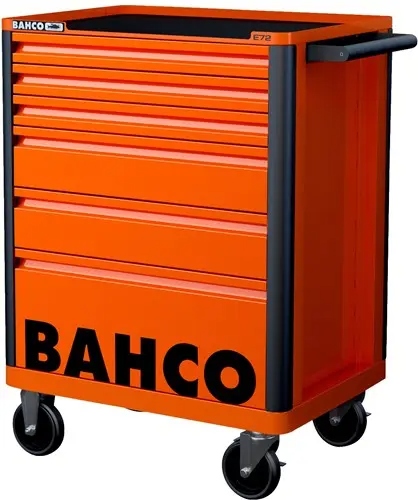 Bahco 1472K6 Wózek narzędziowy Orange 6 szuflad