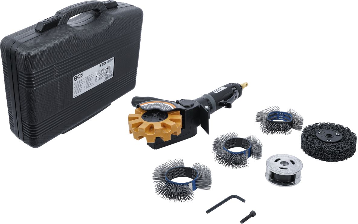 BGS 3274 Pneumatyczna szlifierka wielofunkcyjna w walizce