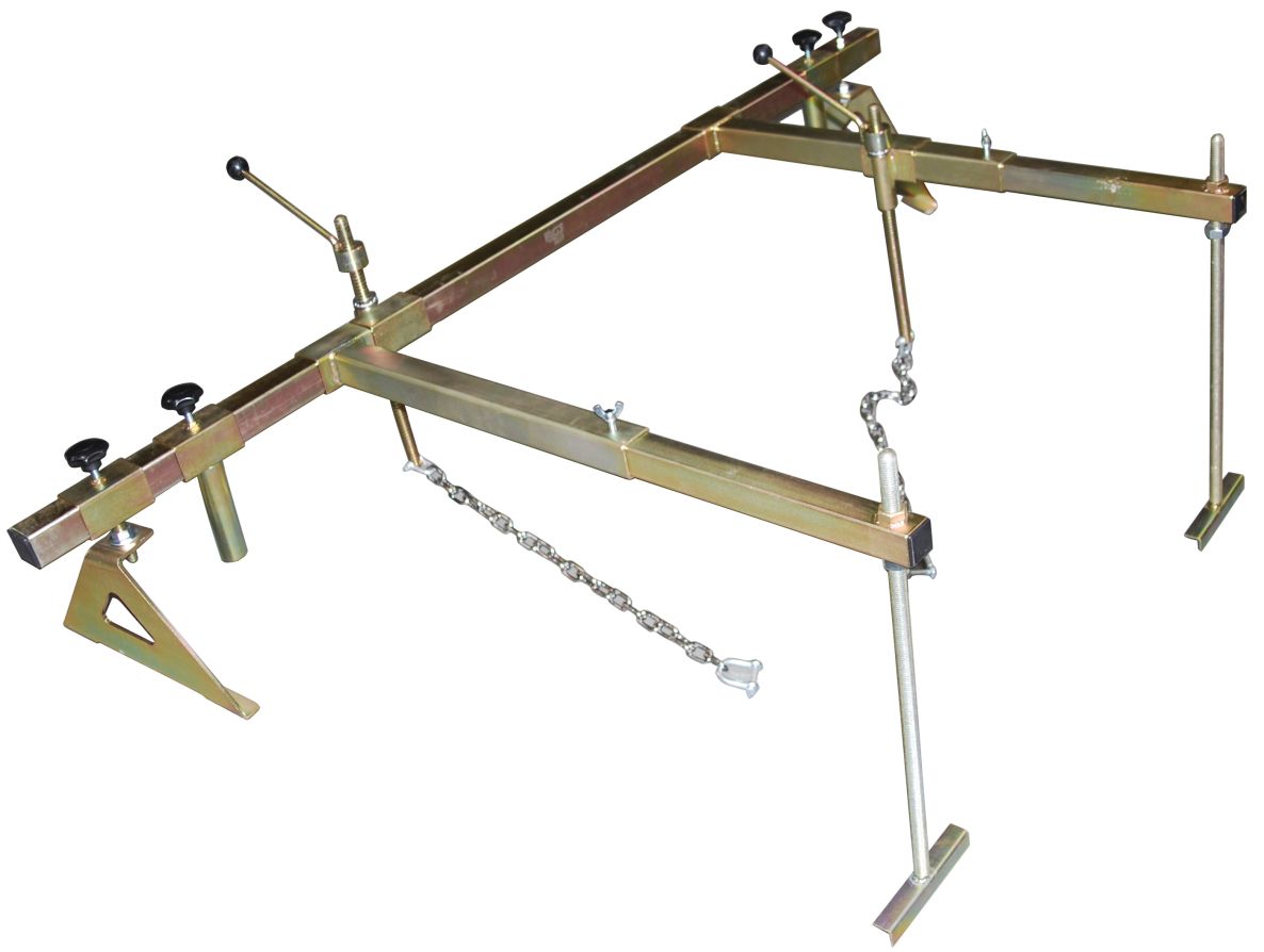 BGS 9237 Mocowanie silnika z 4-punktowym wspornikiem 510 - 845 mm 315 kg