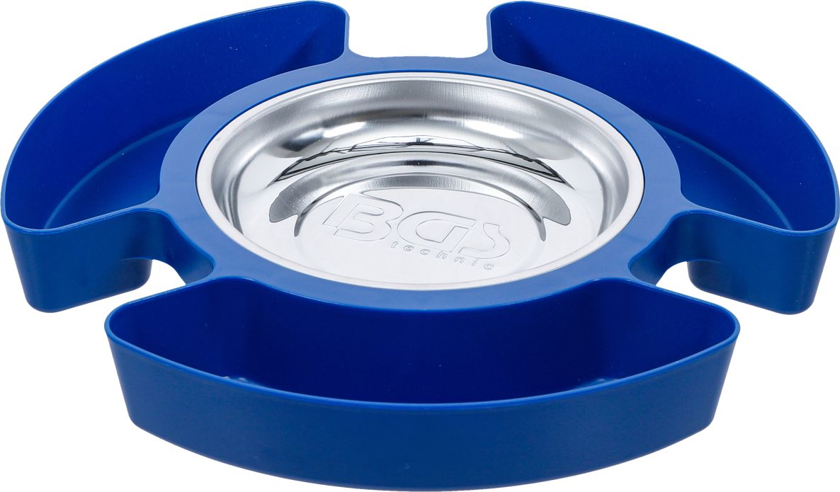 BGS 74534 Taca magnetyczna z 3 plastikowymi półkami 150 mm