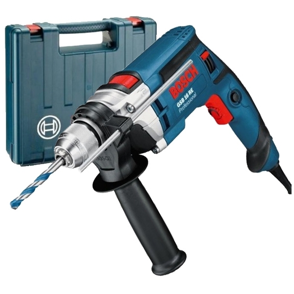 Bosch Professional 060114E500 Wiertarka udarowa 750W SUW  GSB 16 RE