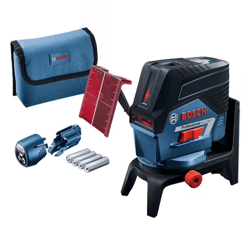 Bosch Niebieski 0601066G03 Laser liniowo-punktowy  GCL 2-50 C