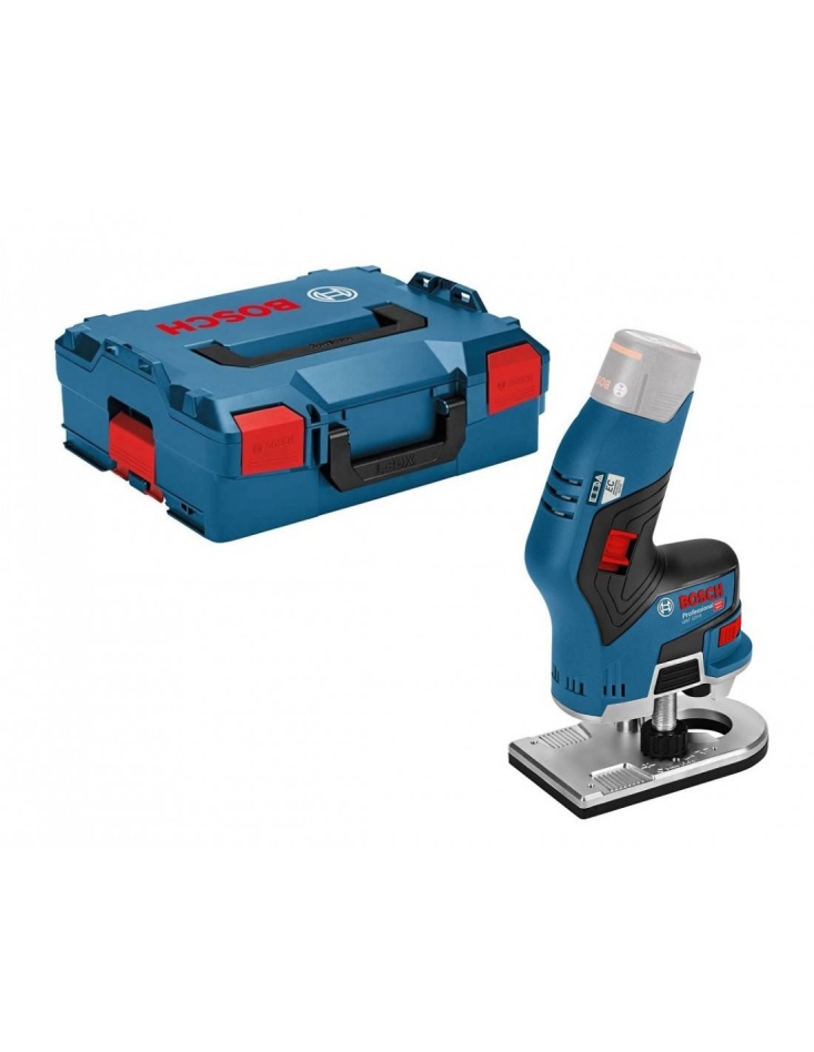Bosch Professional 06016B0001 Frezarka krawędziowa GKF 12V-8 Accu z akumulatorem i ładowarką w pudełku L-Boxx
