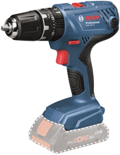 Bosch Professional 06019H1108 Akumulatorowa wiertarka udarowa GSB 18V-21 bez akumulatorów i ładowarki w L-Boxx