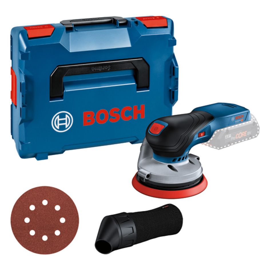 Bosch Professional 0601372200 GEX 18V-125 Profesjonalna szlifierka mimośrodowa 125mm 18V bez akumulatorów w L-Boxx