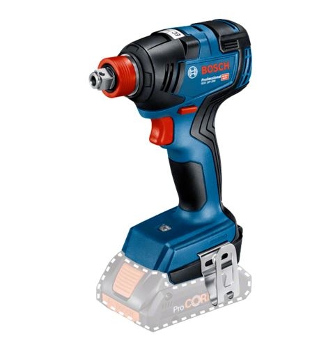 Bosch Professional 06019J2204 Akumulatorowy klucz udarowy GDX 18V-200 18V bez akumulatorów i ładowarki
