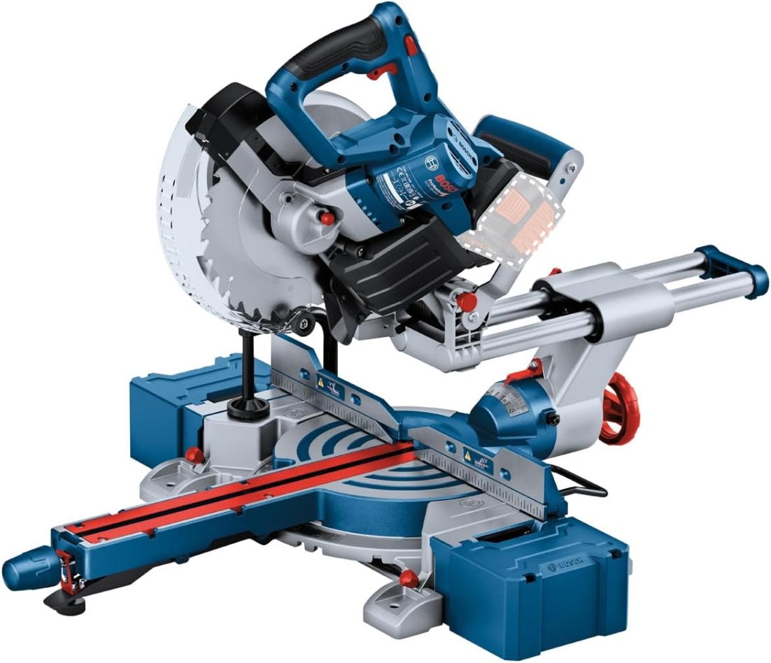 Bosch Professional 0601B51000 GCM 18V-216 D 18V Accu przecinarka 216 mm bez akumulatorów i ładowarki