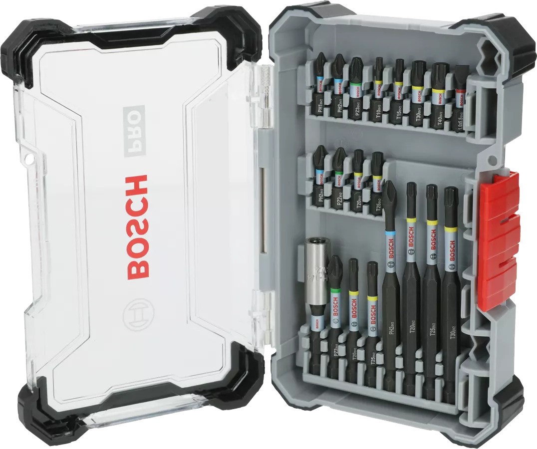 Bosch Professional Akcesoria 2608521U74 Zestaw końcówek wkręcających PRO Impact, 20-częściowy