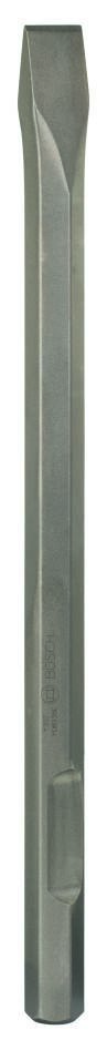 Bosch Professional Akcesoria 1618600206 Dłuto płaskie 28 mm z chwytem sześciokątnym 520 x 36 mm