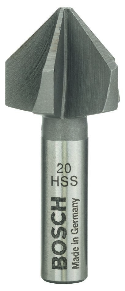Bosch Professional Akcesoria 2608596373 Bit pogłębiający HSS 20,0 mm Chwyt cylindryczny