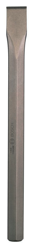 Bosch Professional Akcesoria 2608690108 Dłuto płaskie 28-mm z chwytem sześciokątnym 400 x 36 mm