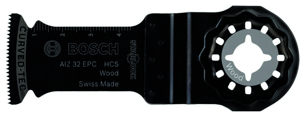 Bosch Professional Akcesoria 2608661626 Brzeszczot HCS do cięcia wgłębnego AIZ 32 EC Wood 40 x 32 mm