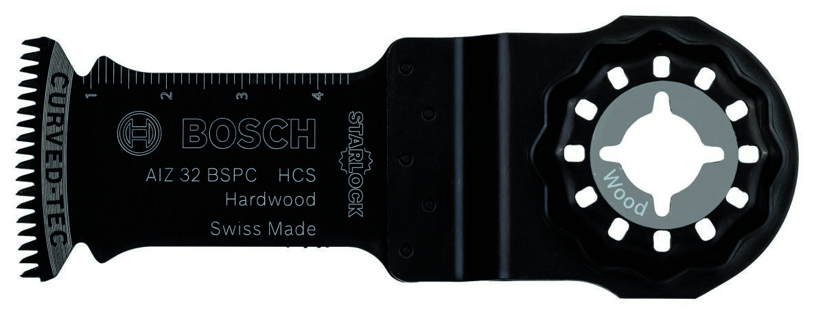 Bosch Professional Akcesoria 2608662361 Brzeszczot HCS do cięcia wgłębnego HCS AIZ 32 BSPC Hard Wood