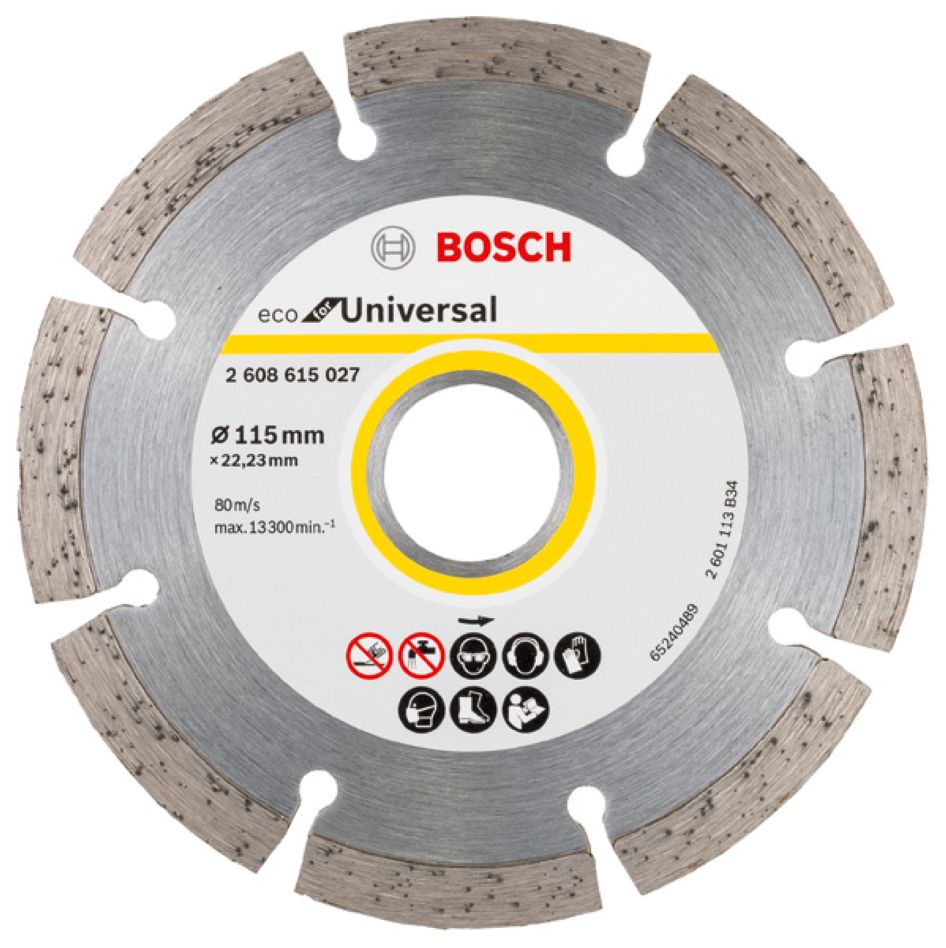 Bosch Professional Akcesoria 2608615027 Tarcza diamentowa uniwersalna Bosch Line 115x22,23x2x7