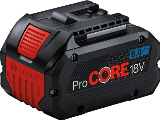 Bosch Professional Akcesoria 1600A016GK Bosch Niebieski Akcesoria  Akumulator 18V 8,0Ah  GBA ProCORE18V