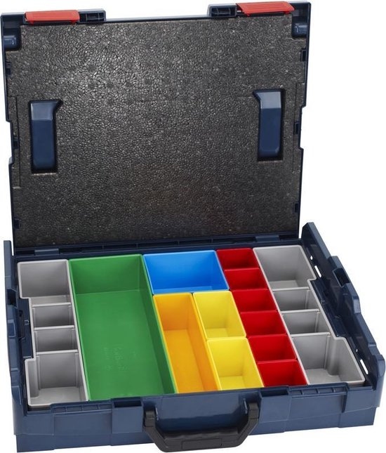 Bosch Professional Akcesoria 1600A016NA Walizka systemowa z 13 organizerami  L-BOXX 102
