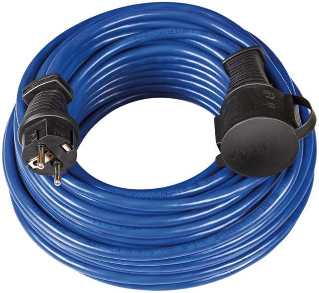 Brennenstuhl 1169820 BREMAXX IP44 przedłużacz 25m niebieski AT-N05V3-F 3G1,5